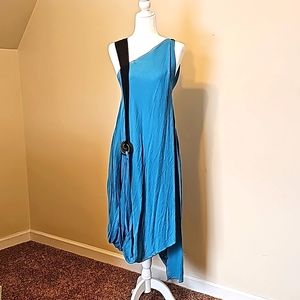 Lee Andersen Sling Dress Ocean